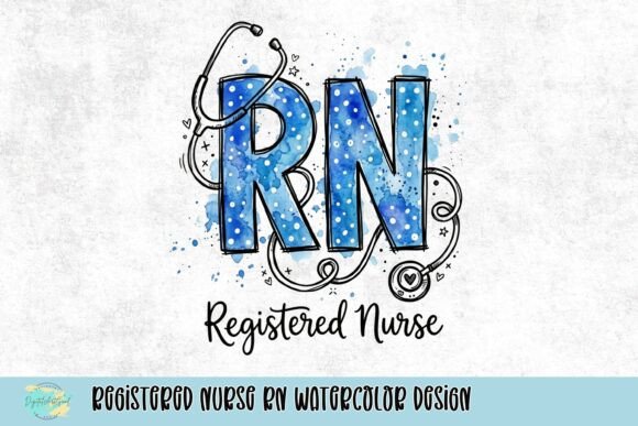 Celebrate Nursing Excellence with a Striking Watercolor Design