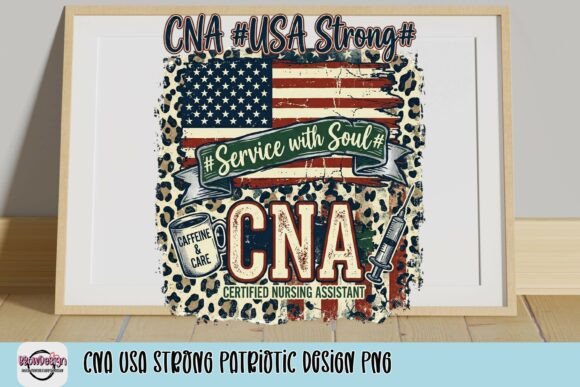 CNA USA Strong Patriotic Design PNG: A Powerful Visual Asset
