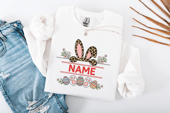 Custom Bunny Name Easter Design: A Creative Asset for Spring Branding