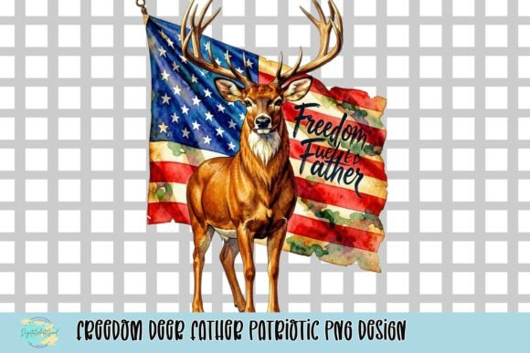 Freedom Deer Father Patriotic PNG: A Designer's Guide