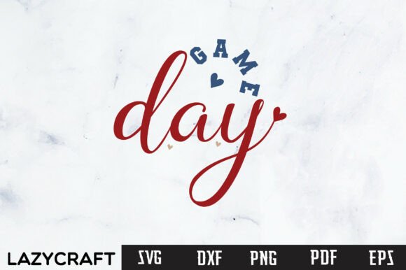 GAME DAY Svg Design: A Professional Visual Asset