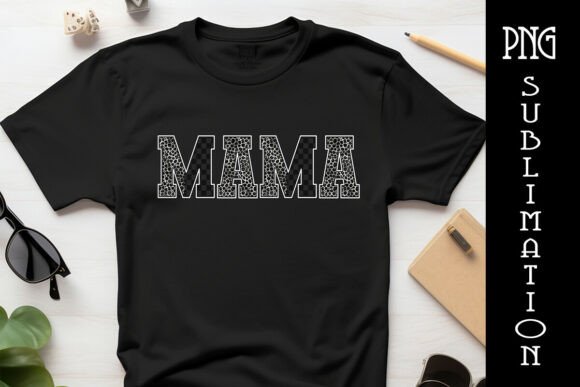 MAMA PNG Black Mama Design Leopard Png